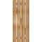 Ekena Millwork Spaced Board-n-Batten Shutters w/Z-Bar, Rough Sawn Western Red Cedar, 23W x 58H, PR RBS06Z23X058RWR - alternate 4